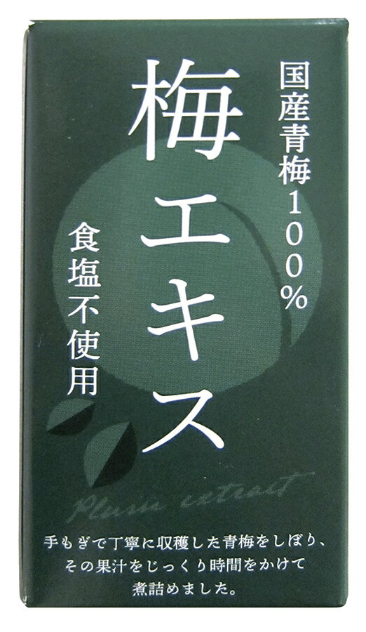 （送料無料）王隠堂農園 梅エキス 国産青梅100% 65g 添加物不使用