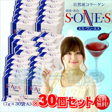 エス・ワン・エスGプラス 1個（7g×30本）×30個セット【ピーエス】【送料無料】解離水500ml×6本付【px】