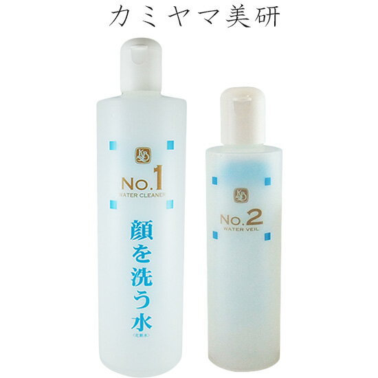 顔を洗う水　No.1ウォータークリーナー500ml＋No.2ウォーターベール250ml