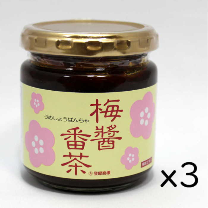 アイリス 梅醤番茶 うめしょうばんちゃ 梅干し加工食品 和歌山南高梅 たまり醤油 生姜末 有機三年番茶 国産 送料無料 180gx3個