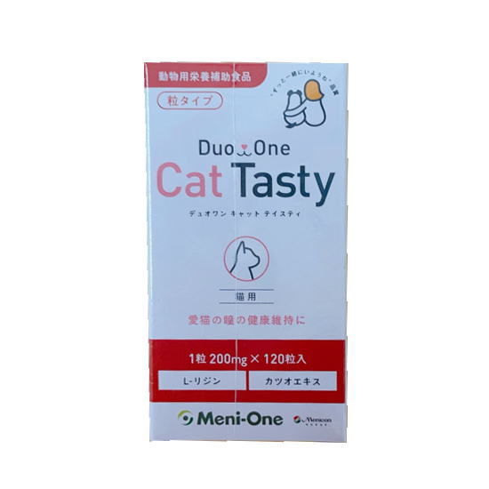 Duo One Cat Tasty(デュオワンキャットテイスティ) 粒タイプ 120粒 (旧商品名：メニにゃんEye+(粒タイプ）) 1