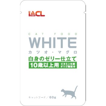 ◇イトウアンドカンパニーリミテッド WHITE カツオ・マグロ 白身のゼリー仕立て 10歳以上用 60g