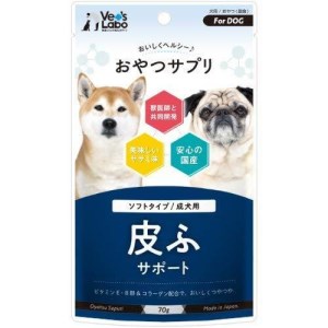 Rakuten - ◇ジャパンペットコミュニケーションズ おやつサプリ成犬用皮ふサポート 70g