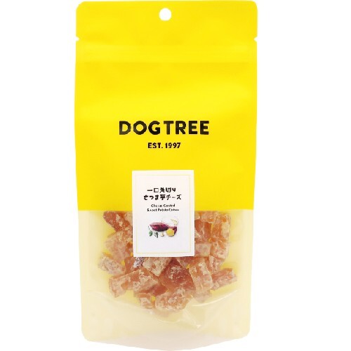 ☆ドッグツリー 一口角切り さつま芋チーズ M 70g