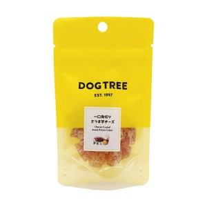 [メール便6個まで]☆ドッグツリー 一口角切り さつま芋チーズ S