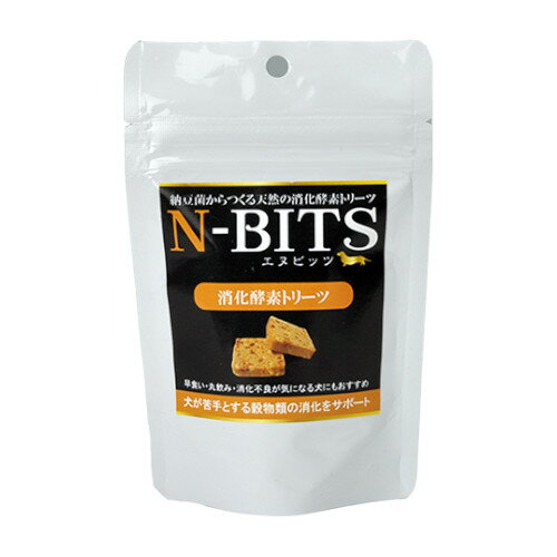 乐天商城 - ▽サンユー研究所 N-BITS 消化酵素トリーツ 80g (約40枚入り)