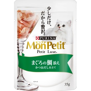 Rakuten - ◇ネスレ モンプチ プチリュクスパウチ まぐろの鯛添え かつおだし仕立て35g