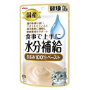 ◇アイシア 国産 健康缶パウチ 水分補給ささみペースト 40g