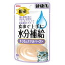 ◇アイシア 国産 健康缶パウチ 水分補給 まぐろとささみペースト 40g