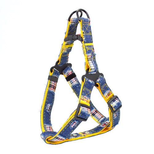 ▽アライブ L’ange(らんじゅ) クラッシュデニム ハーネス M ネイビー