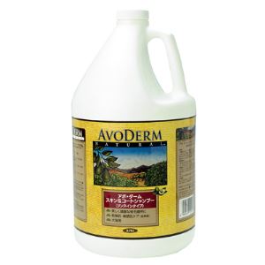 ▽Bi ペットランド AVODERM(アボ・ダーム) 犬猫用 スキン＆コートシャンプー (L) 3.78L