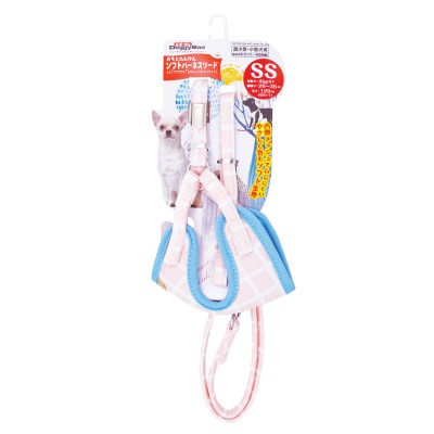 ◇ドギーマンハヤシ HL14 おそとたんけんソフトハーネスリード SS よりみち