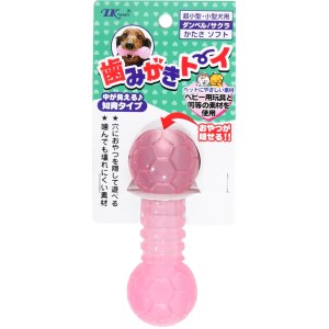 ◇アース・ペット歯みがきトーイ ダンベル 2S サクラ