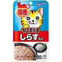 ◇はごろもフーズ ねこまんまパウチ しらす入り40g