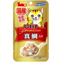 ◇はごろもフーズ Premiumねこまんまパウチ 真鯛入り 35g