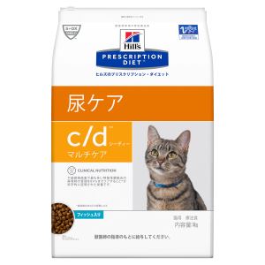 [療法食] Hills ヒルズ 猫用 c/d マルチケア フィッシュ入り 4kg