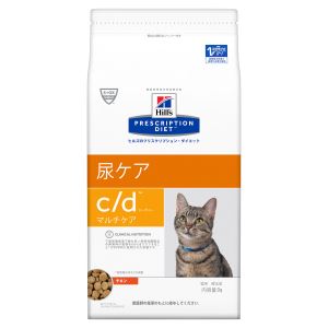 [療法食] Hills ヒルズ 猫用 c/d マルチケア チキン 2kg