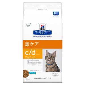 [療法食] Hills ヒルズ 猫用 c/d マルチケア フィッシュ入り 2kg