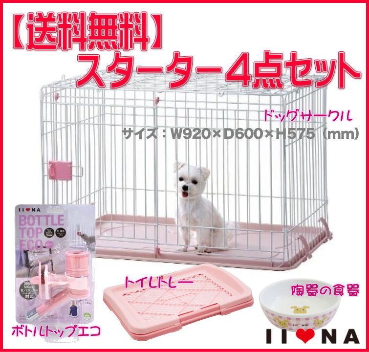 IINA(イーナ) スターター4点セット(ピンク)