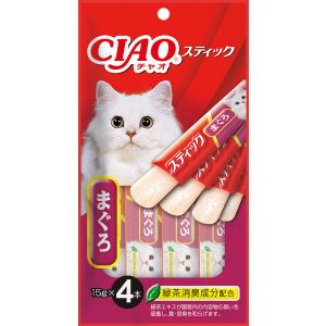 ◇いなばペットフード CIAO(チャオ) スティック まぐろ 15g×4本入