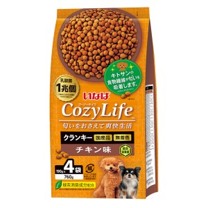 ◇いなばペットフード いなば CozyLife クランキー チキン味 190g×4袋