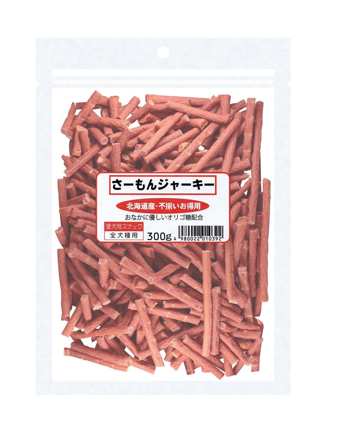 樂天商城 - ▽ジャンプ 規格外 さーもんジャーキー 300g 犬用