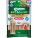 ◇ライオン ペットキッス 食後の歯みがきガムプレミアム 超小型犬用 7本