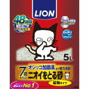 ◇ライオン ニオイをとる砂 7歳以上 鉱物タイプ 5L
