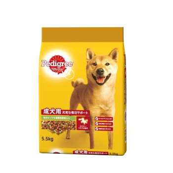 Pedigree - ◇マースジャパン ペディグリー 成犬用 旨みビーフ＆緑黄色野菜入り 5.5kg