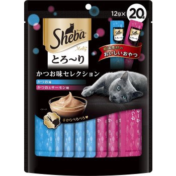 Rakuten - ◇マースジャパン シーバ とろ～り メルティ かつお味セレクション 12g×20個