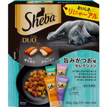 樂天商城 - ◇マースジャパン シーバ デュオ 旨みがつお味セレクション 200g