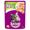 ◇マースジャパン カルカン パウチ 1歳から とりささみ まぐろ入り 70g