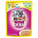 ◇マースジャパン カルカン パウチ 12ヵ月までの子ねこ用 まぐろ入りかつお 70g