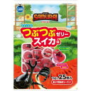 夏においしいスイカの果肉をイメージした、見た目も楽しい昆虫たちの主食です。トレハロース配合。原材料/材質砂糖、トレハロース、増粘安定剤（カラギーナン）、酸味料（クエン酸）、香料（スイカ、黒糖）、ミネラル類（乳酸カルシウム）、着色料（カラメル、赤色2号、赤色41号、二酸化チタン、植物炭末色素）