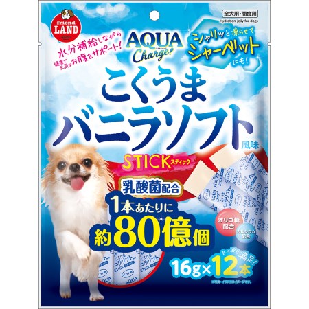 マルカン アクアチャージ こくうまバニラソフト風味スティック 16g×12本 DA-393