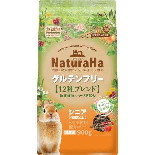 マルカン ナチュラハ グルテンフリー 12種ブレンド ラビット シニア 900g ML-531