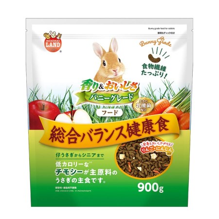 Rakuten - ★訳あり在庫処分特価 マルカン バニーグレードフード りんご・にんじん入り 900g ML-520