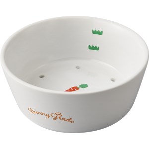 マルカン うさぎのラウンドディッシュ 1個 ML-439