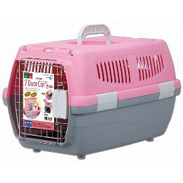 ☆期間限定値下げ☆マルカン2ドアキャリー小型犬・猫用ピンク DP-173