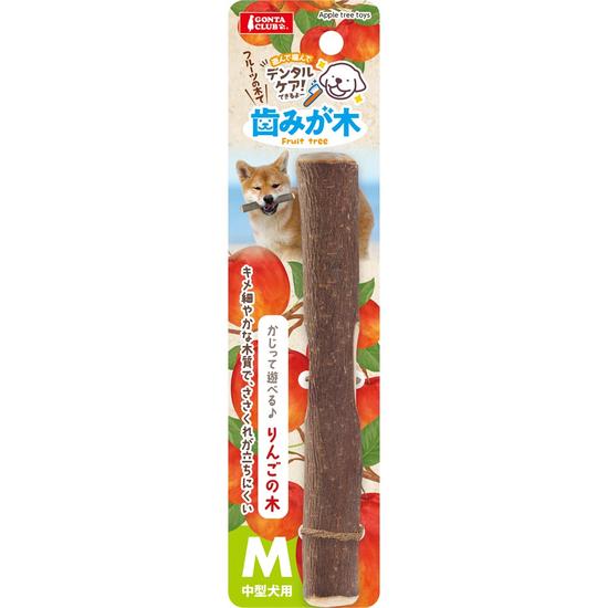 [メール便3個まで]★訳あり在庫処分特価 マルカン 歯みが木りんごの木 M 1本 DA-364