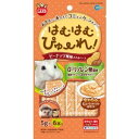 ★訳あり切迫期限 マルカン はむはむぴゅーれ ピーナッツ風味 30g (5g×6本) MR-860 (賞味期限2025年6月末)