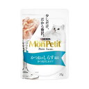 ◇ネスレ モンプチ プチリュクスパウチ かつおのしらす添え かつおだし仕立て35g