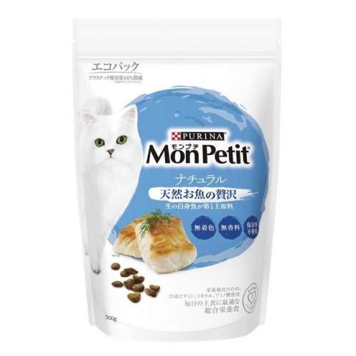 Mon Petit - ◇ネスレ モンプチ ドライ バッグ ナチュラル 天然お魚の贅沢 500g