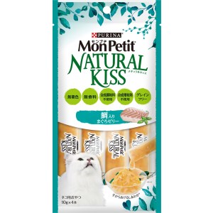 Rakuten - ◇ネスレ モンプチ ナチュラルキッス 鯛入りまぐろゼリー 10g×4本