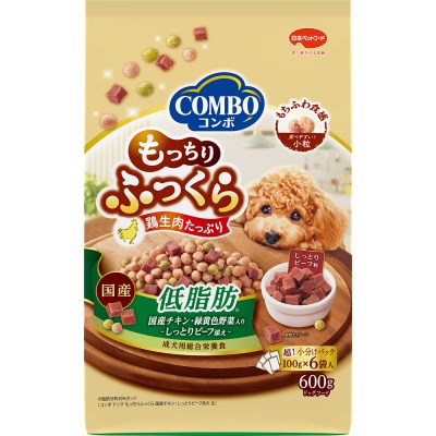 乐天商城 - ◇日本ペットフード コンボ ドッグ もっちりふっくら 低脂肪 600g(100g×6)