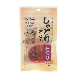 Rakuten - ◇ペットプロ 純国産しっとりささみ 角切り 40g