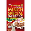 フレッシュチキンの旨み凝縮！新鮮な生チキンを原材料の中で一番多く使用しています。(第一主原料)。国産チキンをまるごと使用しているので、食いつきが良く、おいしさ抜群の半生フードです。原材料/材質肉類（チキン等）、糖類、豆類、でん粉類、穀類、魚介類、油脂類、グルコサミン(カニ由来)、フィッシュコラーゲンペプチド、サメ軟骨抽出物(コンドロイチンを含む)、ミネラル類（リン酸カルシウム、塩化ナトリウム、炭酸カルシウム、硫酸マグネシウム、炭酸亜鉛、硫酸鉄、硫酸銅、炭酸マンガン、ヨウ素酸カルシウム）、増粘安定剤（グリセリン、カゼインナトリウム）、品質保持剤（プロピレングリコール）、保存料（ソルビン酸カリウム）、食物繊維（粉末セルロース）、pH調整剤、ビタミン類（E、コリン、C、A、ニコチン酸、パントテン酸、B6、B12、B1、B2、葉酸、D）、酸化防止剤（エリソルビン酸ナトリウム、ミックストコフェロール、ローズマリー抽出物）、着色料（二酸化チタン、黄5、赤106）、発色剤（亜硝酸ナトリウム）成分たん白質・・・12.0％以上、脂質・・・4.0％以上、粗繊維・・・7.4％以下、灰分・・・8.0％以下、水分・・・35.0％以下原産国：日本