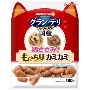 ●おいしくかみかみ！●ソフトなもっちり食感仕上げ●低カロリー設計(きょうのごほうび長もちカミカミささみ比約10％オフ)●ひとくちサイズのソフトタイプ低カロリー設計●小型犬・高齢犬にも食べやすいやわらかさ【原材料】穀類(小麦粉、パン粉)、豆類(脱脂大豆、大豆エキス、大豆タンパク)、鶏ササミ、ショ糖、植物性油脂、加工デンプン、プロピレングリコール、トレハロース、グリセリン、ソルビトール、食塩、pH調整剤、調味料、酸化防止剤(アスコルビン酸Na、トコフェロール)、膨張剤、乳化剤、リン酸塩、保存料(ソルビン酸)、発色剤(亜硝酸Na)、着色料(赤色106号、黄色4号)