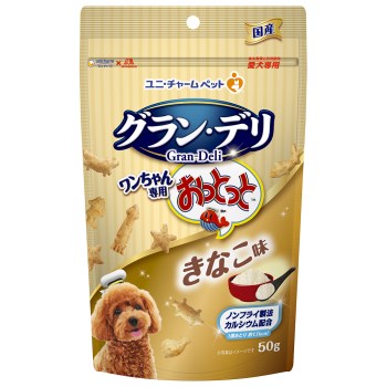 ◇ユニチャーム グラン・デリ ワンちゃん専用おっとっと きなこ味 50g