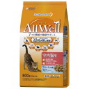 ◇ユニチャーム AllWell(オールウェル) キャット ドライ 室内猫 フィッシュ 吐き戻し軽減 800g